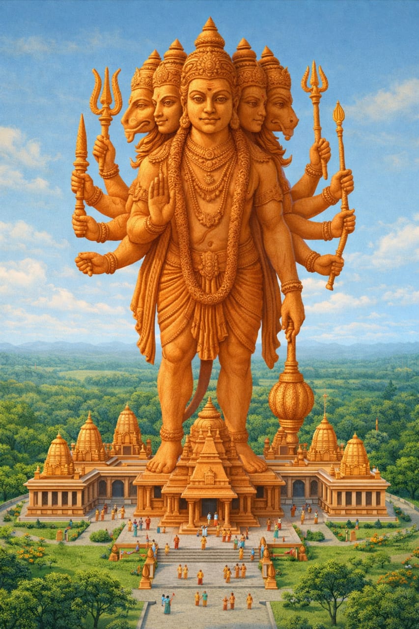 Virat Panchmukhi Hanuman